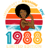 1981 Compleanno Afro Donna Edizione Limitata