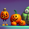 Funny pumpkin