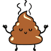 Zen poop meditation