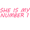 She's my number 1