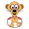 SPRINGSEIL - ERDMÄNNCHEN - SEILSPRINGEN - BABY