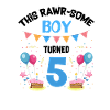 Parasaurolophus Boys Design Birthday Party