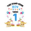 Parasaurolophus Boys Design Birthday Party