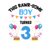Parasaurolophus Boys Design Birthday Party