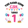Parasaurolophus Girls Design Birthday Party