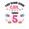 Parasaurolophus Girls Design Birthday Party