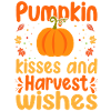 Pumpkin kisses and harvest wishes