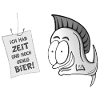Fisch Comic Angler