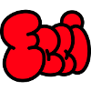 Ballonschrift ELLI rot