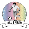 FOOTBALLER Emblem - Soccer