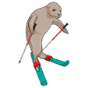 Seals Skier Ski