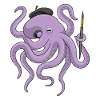 Octopus Painter Brush