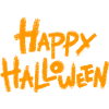 HAPPY HALLOWEEN - JOYEUX HALLOWEEN