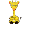 Nope Funny Lazy Giraffe