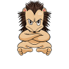 Nope Funny Lazy Hedgehog