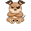 Nope Funny Lazy Dog