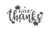 Thanksgiving Give Thanks USA Holiday