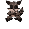 Nope Funny Lazy Raccoon