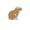 Easily distracted by Capybaras capybara