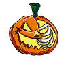 Creepy Pumpkin Halloween