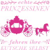Echte Prinzessin Kutsche Kutscherin Geschenk