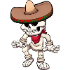 Dancing Mexican Skeleton