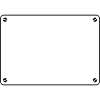 Plate White Shield