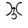 Symbole d’astrologie d’Uranus