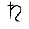 Symbole d’astrologie de Saturne