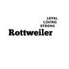 Rottweiler Dog Master Gift