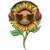 Downtown Girl Aesthetic Sunflower Coquette