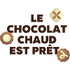 le chocolat chaud et prêt
