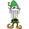 Coder Elf Partnerlook Weihnachten