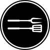 Grill tongs Grill Symbol