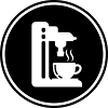 Coffee machine symbol