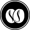 Coffee bean symbol