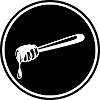 Stick chisel symbol beekeeper
