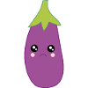 Eggplant Vegetable Costume Carnival Carnival