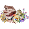 Floral Book Graphics