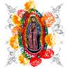 Halloween Day of the Dead Guadalupe