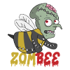 Zombie Zombie Bee Creepy Halloween