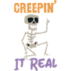Squelette effrayant Halloween Français