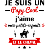 Papy cool cheval 2