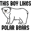 Ironischer Spruch „Nette Eisbären“