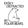 Animaux sauvages : ours polaires, expression