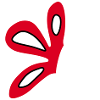 Butterflies red