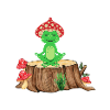 Funny Yoga Frog Design