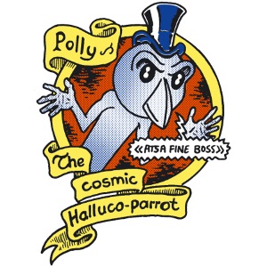 Polly the psychedelic parrot by Bryan Talbot