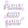 Peace and Love Retro