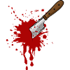 Halloween Knife Blood